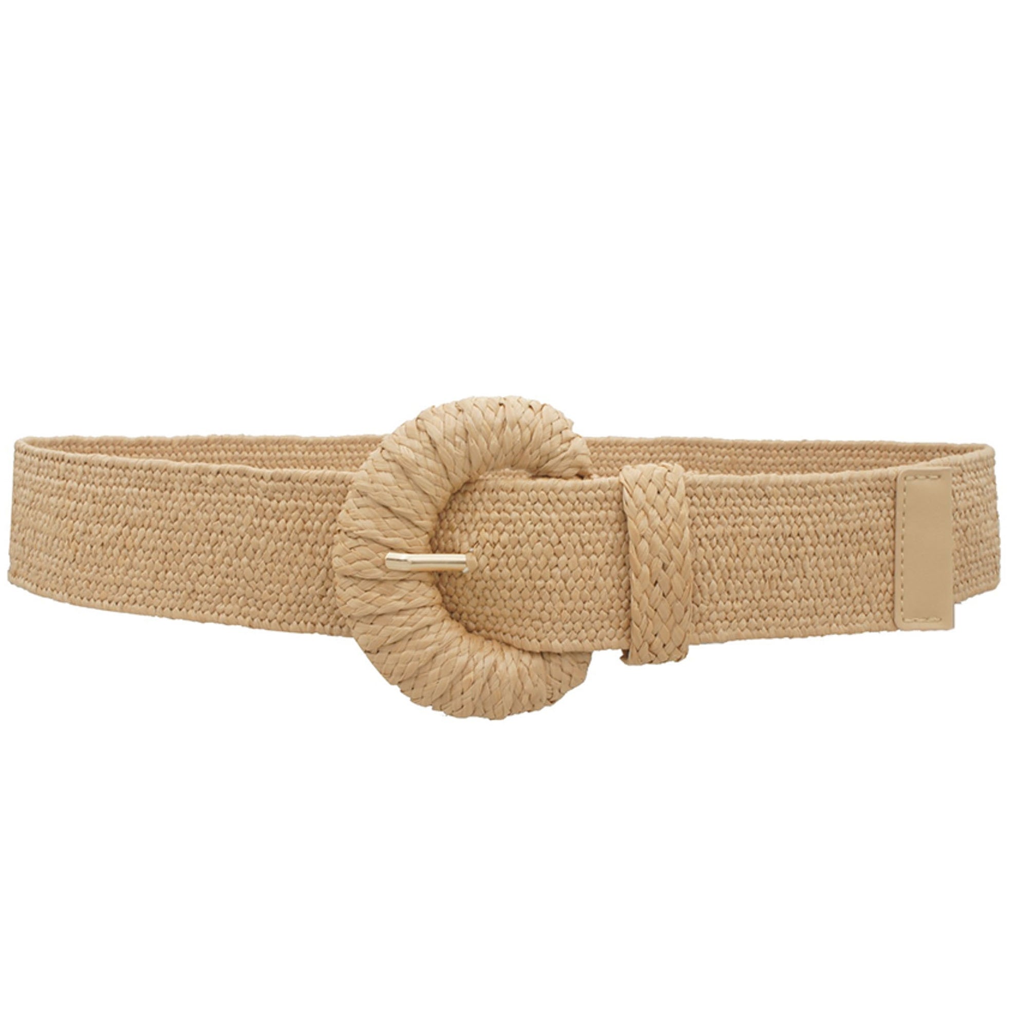 Halfmoon Straw Stretch Belt