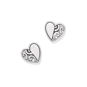 DECO BRIGHT HEART STUDS