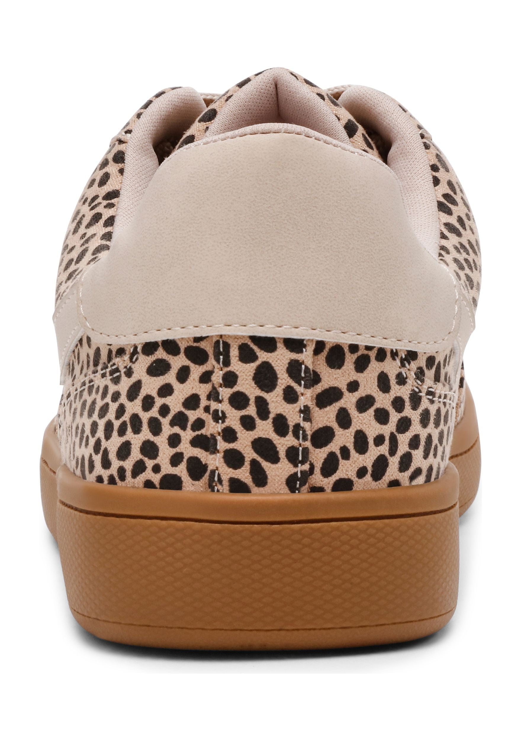 leopard print shoe from dolce vita against a white background 
