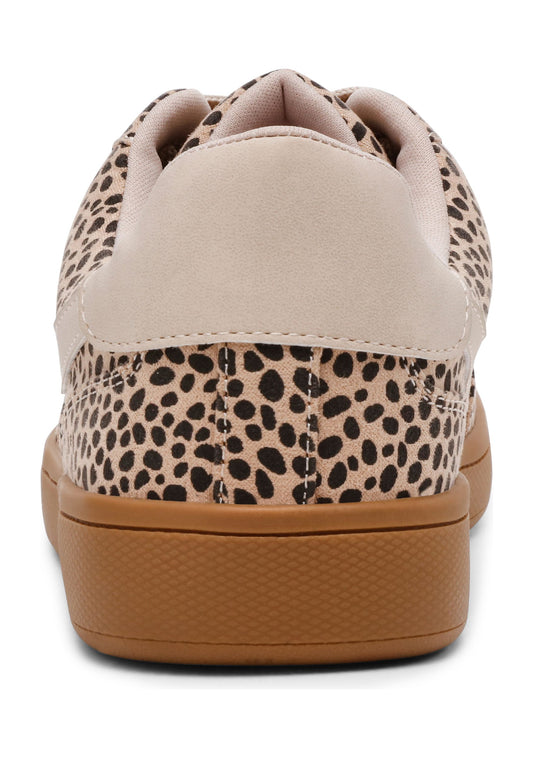 leopard print shoe from dolce vita against a white background 