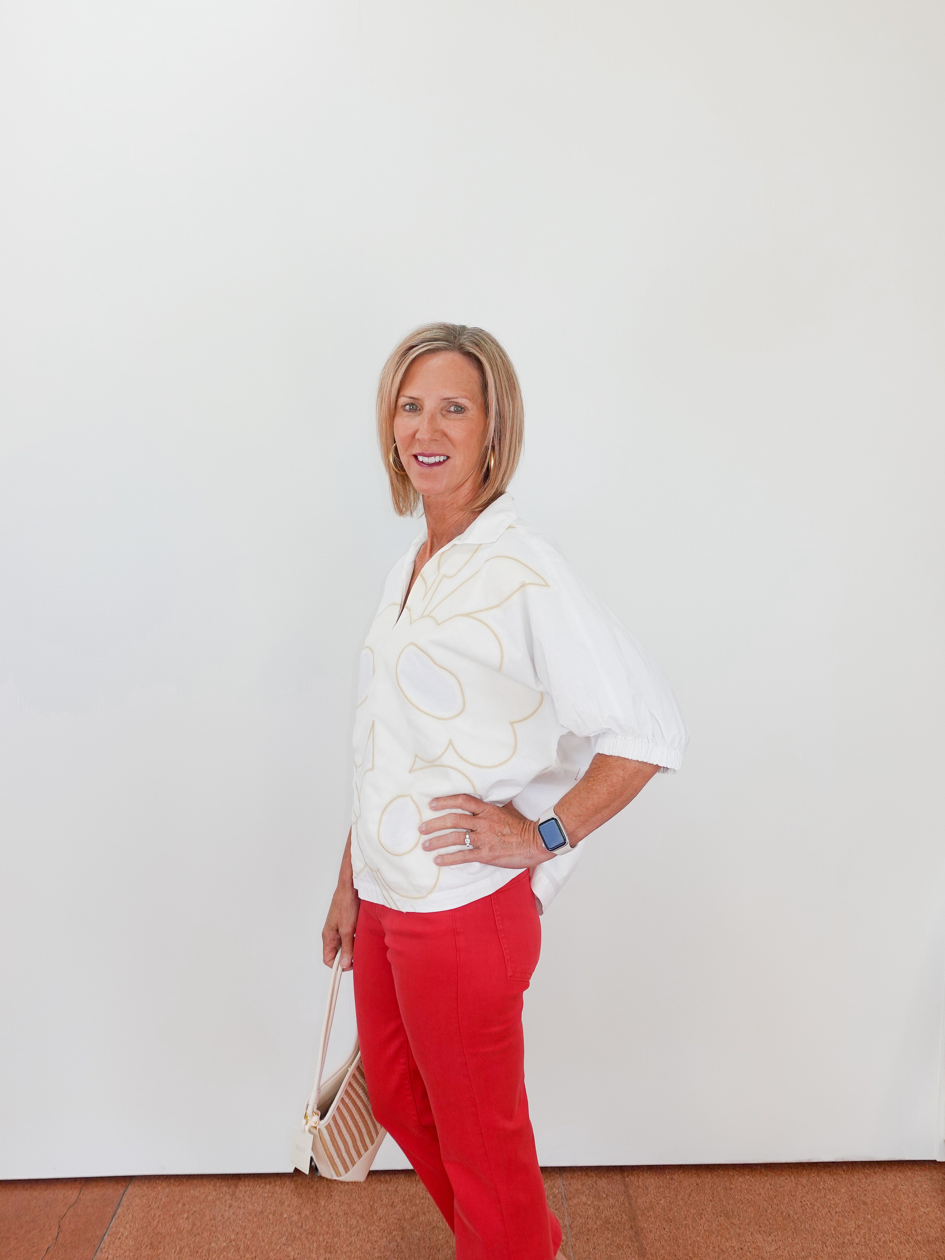 Beige Bloom Poppy Top - TresChicTexas