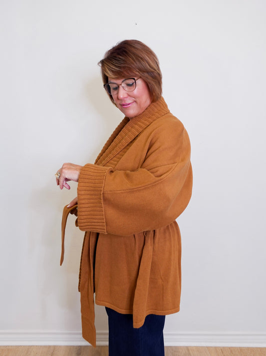 Willow Wrap Sweater