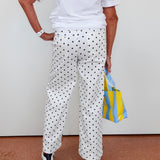 Polka Dot Wide Leg Pant