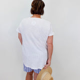 Destination Sunflower Cuff Tee