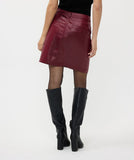 METALLIC CRINKLE SKIRT