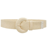 Halfmoon Straw Stretch Belt