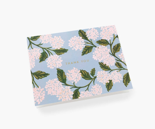 HYDRANGEA THANK YOU CARD