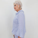 Lined Overlay Flounce Top - TresChicTexas