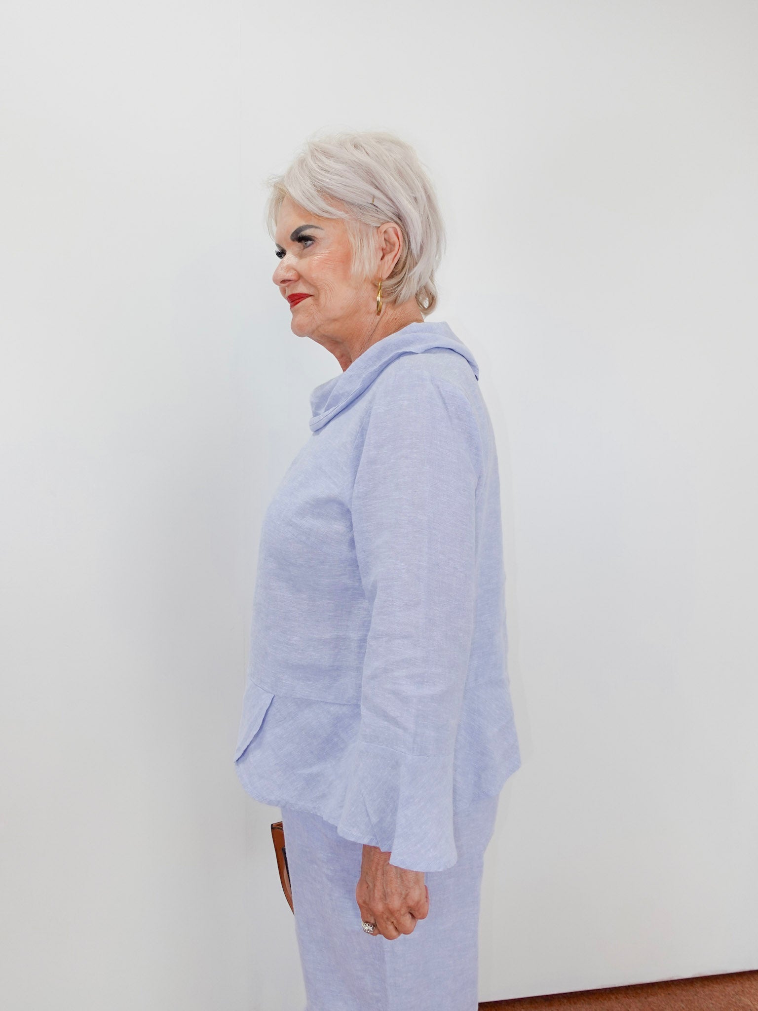 Lined Overlay Flounce Top - TresChicTexas