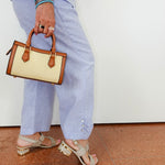Linen Pleat Button Capri Pant - TresChicTexas