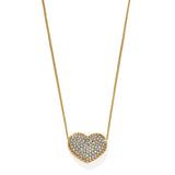 ILLUMINA CELESTE HEART NECKLACE