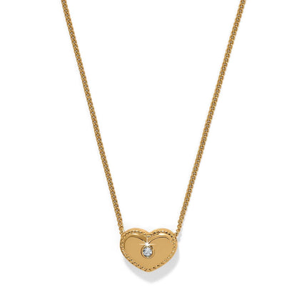 ILLUMINA CELESTE HEART NECKLACE