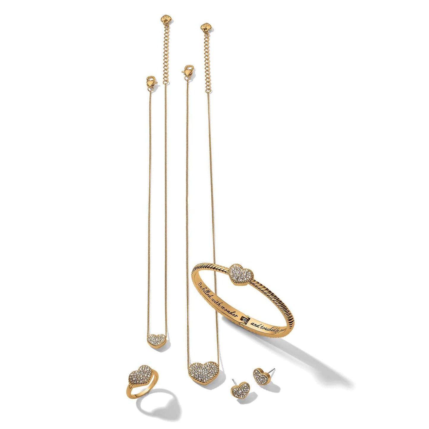 ILLUMINA CELESTE HEART STUDS