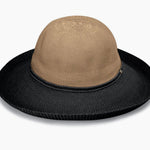 VICTORIA 2-TONED PACKABLE HAT - TresChicTexas