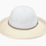 VICTORIA 2-TONED PACKABLE HAT - TresChicTexas