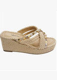 ROPE WEDGE SANDAL