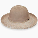 VICTORIA 2-TONED PACKABLE HAT - TresChicTexas