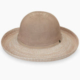 VICTORIA 2-TONED PACKABLE HAT - TresChicTexas