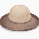 VICTORIA 2-TONED PACKABLE HAT - TresChicTexas