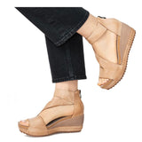 DAVI LEATHER WEDGE - TresChicTexas