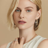 Interlok Noir Heirloom Hoops