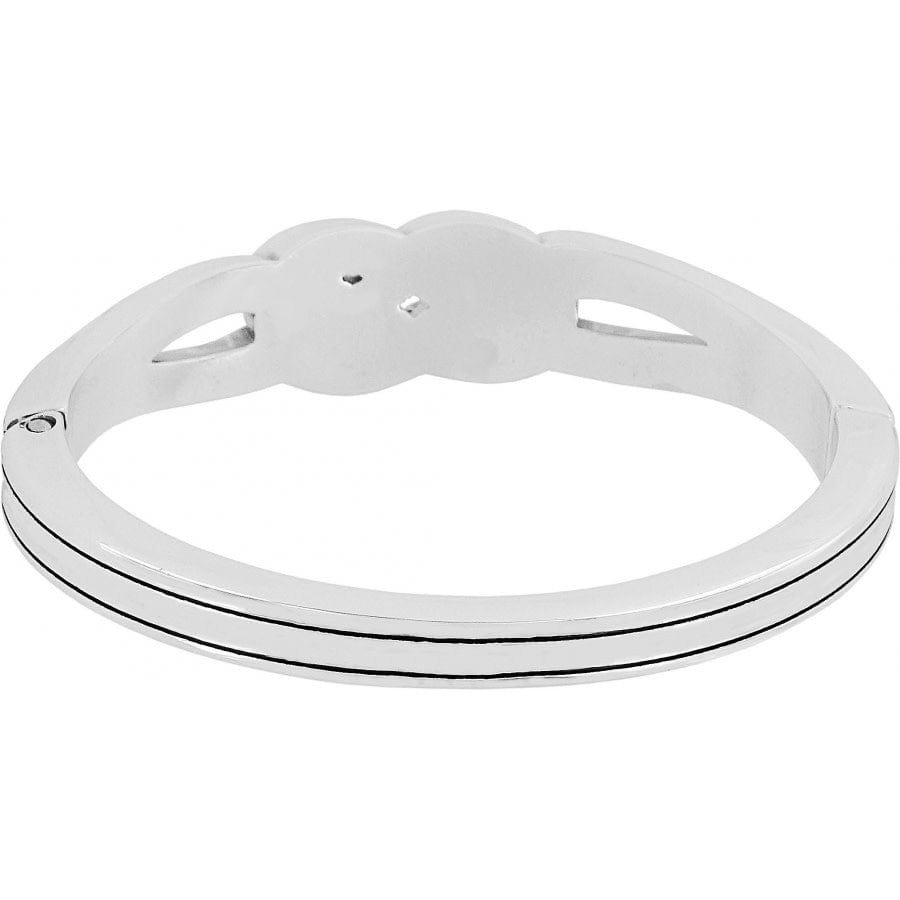 BRIGHTON INTERLOK HINGED BANGLE - TresChicTexas