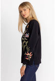 JULIANNA SIDE LACE UP SWEATSHIRT