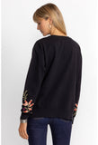 JULIANNA SIDE LACE UP SWEATSHIRT