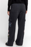 PACIFICA WIDE LEG FRENCH TERRY CARGO PANT