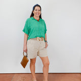 The Audrey Short Sleeve Shirt - TresChicTexas