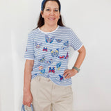 Vanny Contrast Binding T-Shirt - TresChicTexas