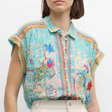 DIONNE BUTTON DOWN BLOUSE