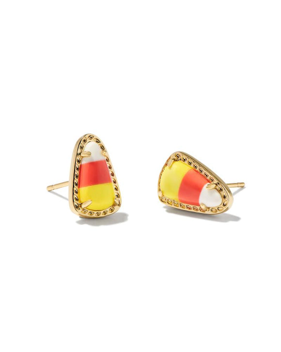 CANDY CORN STUD EARRINGS