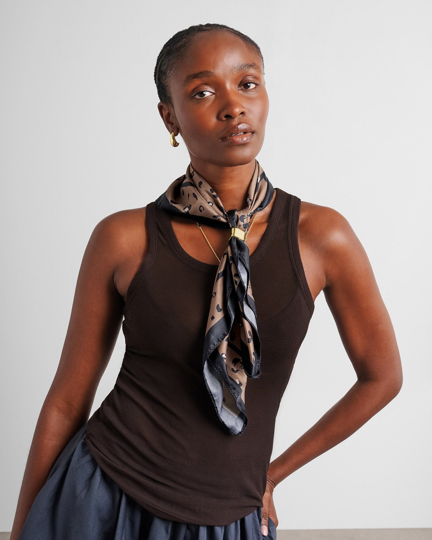 Satin Multi Way Scarf - TresChicTexas