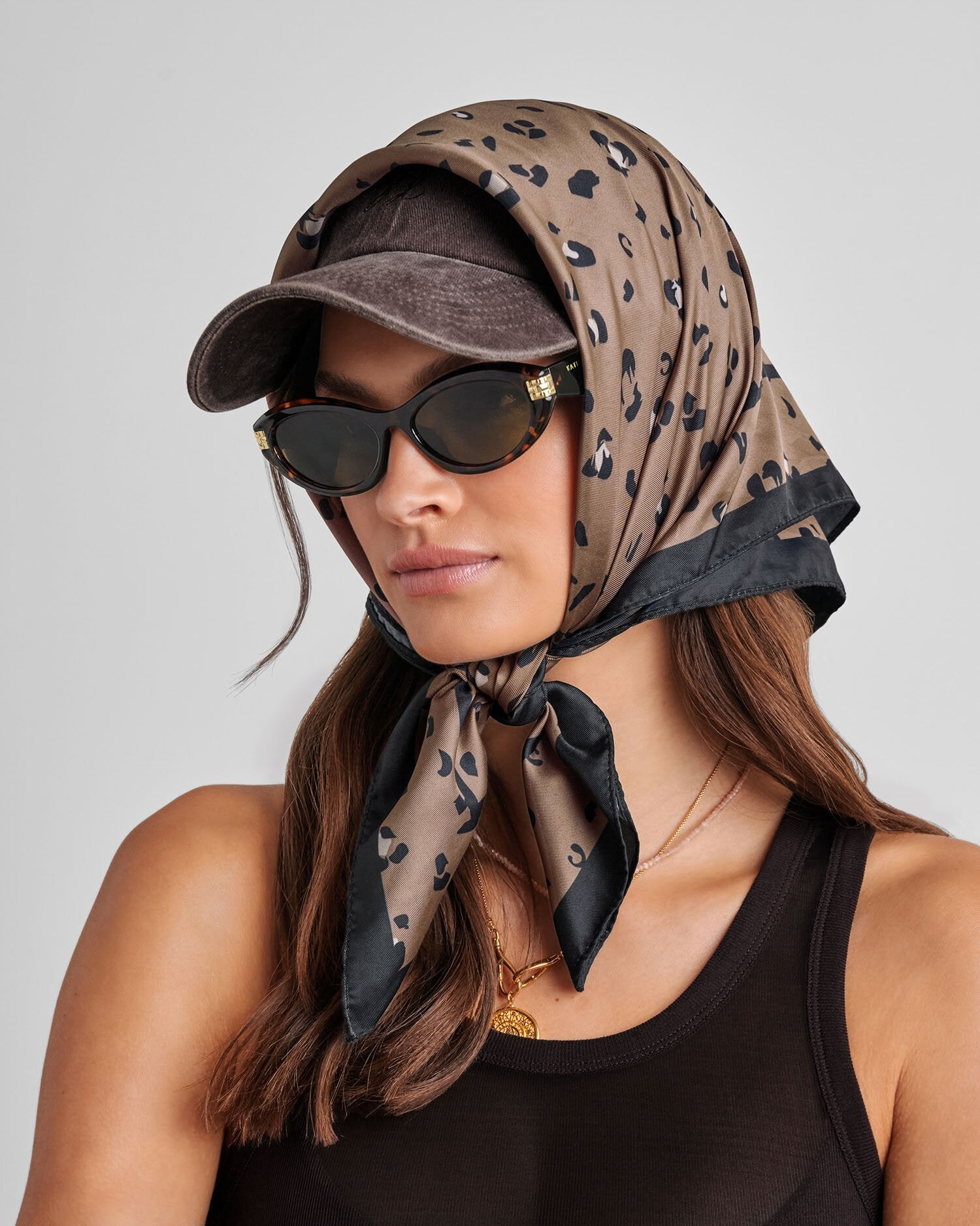 Satin Multi Way Scarf - TresChicTexas