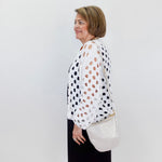 Open Weave Cotton Cardigan - TresChicTexas