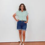 MARLEY GIRLFRIEND 7" SHORT W/ ROLL CUFF - TresChicTexas