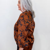 L/S Button Front Blouse