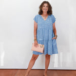 Tiered Flutter Sleeve Dress - TresChicTexas