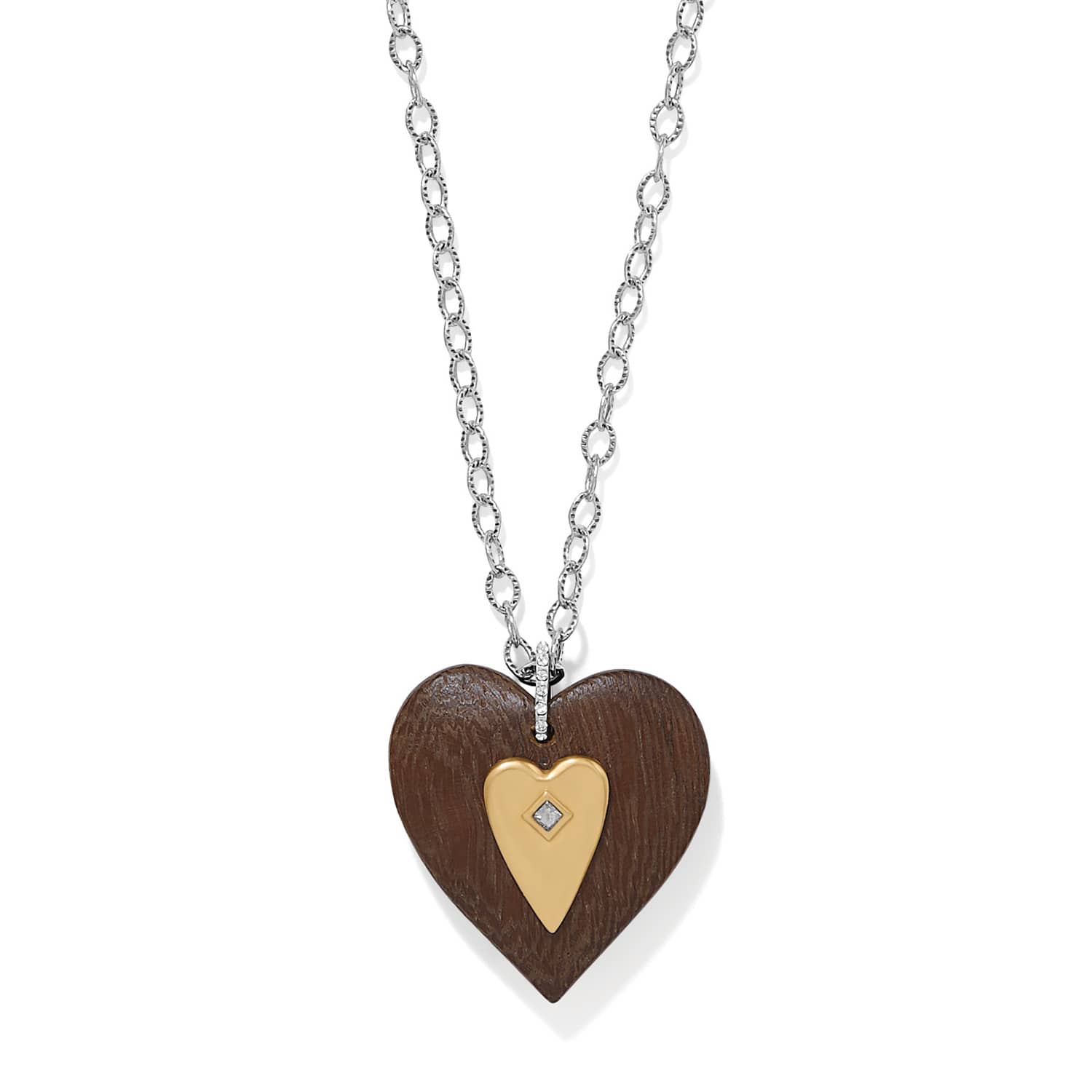 Be LOve Wood Necklace - TresChicTexas