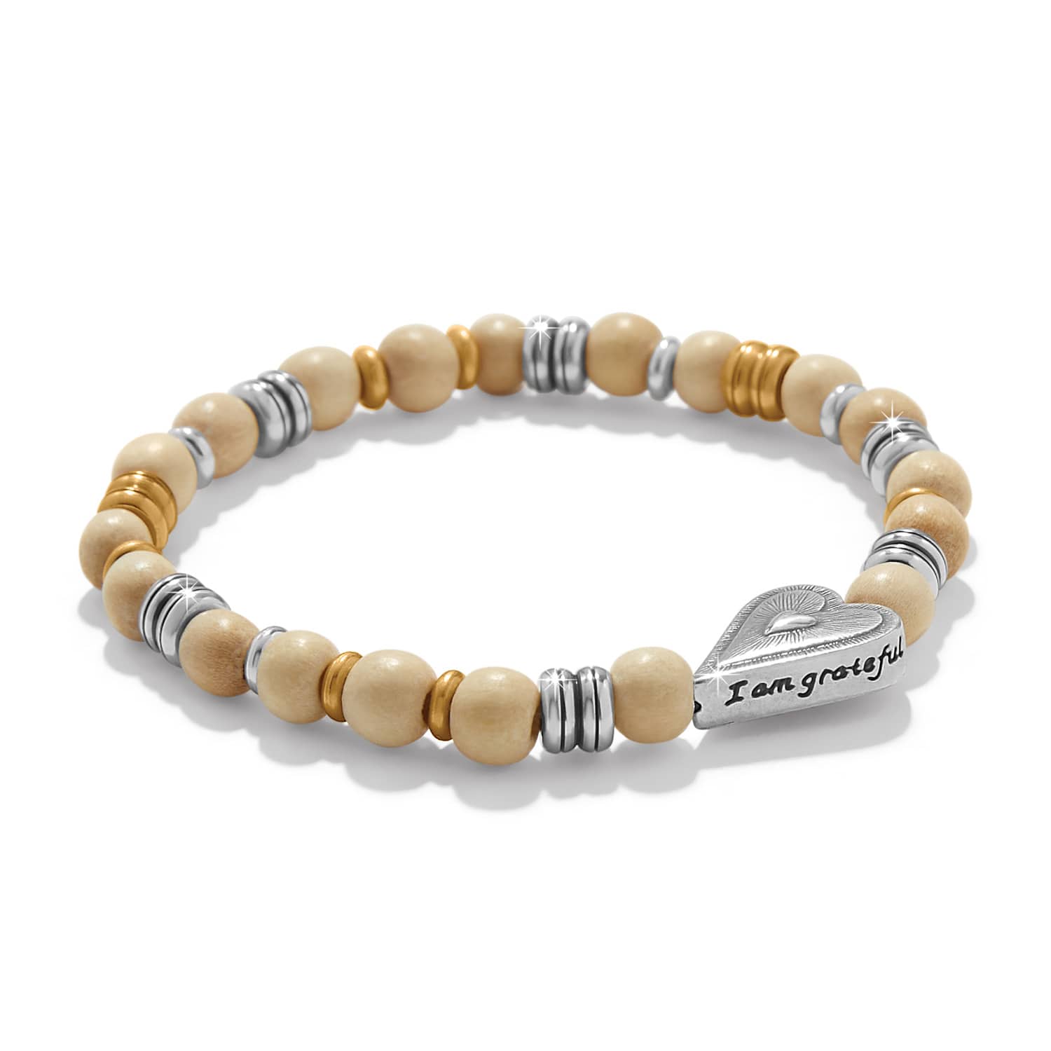 I am Grateful Love Messages Bracelet - TresChicTexas