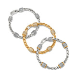 MERIDIAN 2-TONE BRACELET