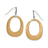Meridian Geo Open Hoop Earrings