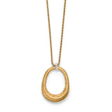 Meridian Geo Open Pendant Necklace