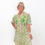 Nopal Embroidered Dress