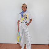 Polka Dot Wide Leg Pant