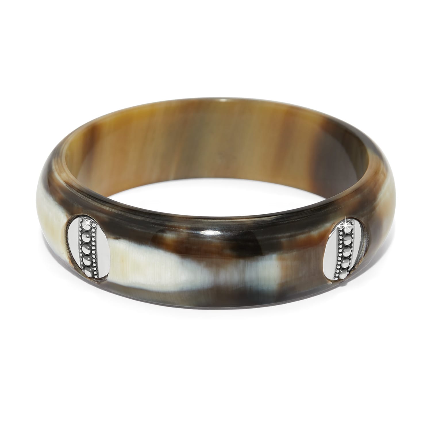 Pretty Tough Geo Horn Bangle - TresChicTexas