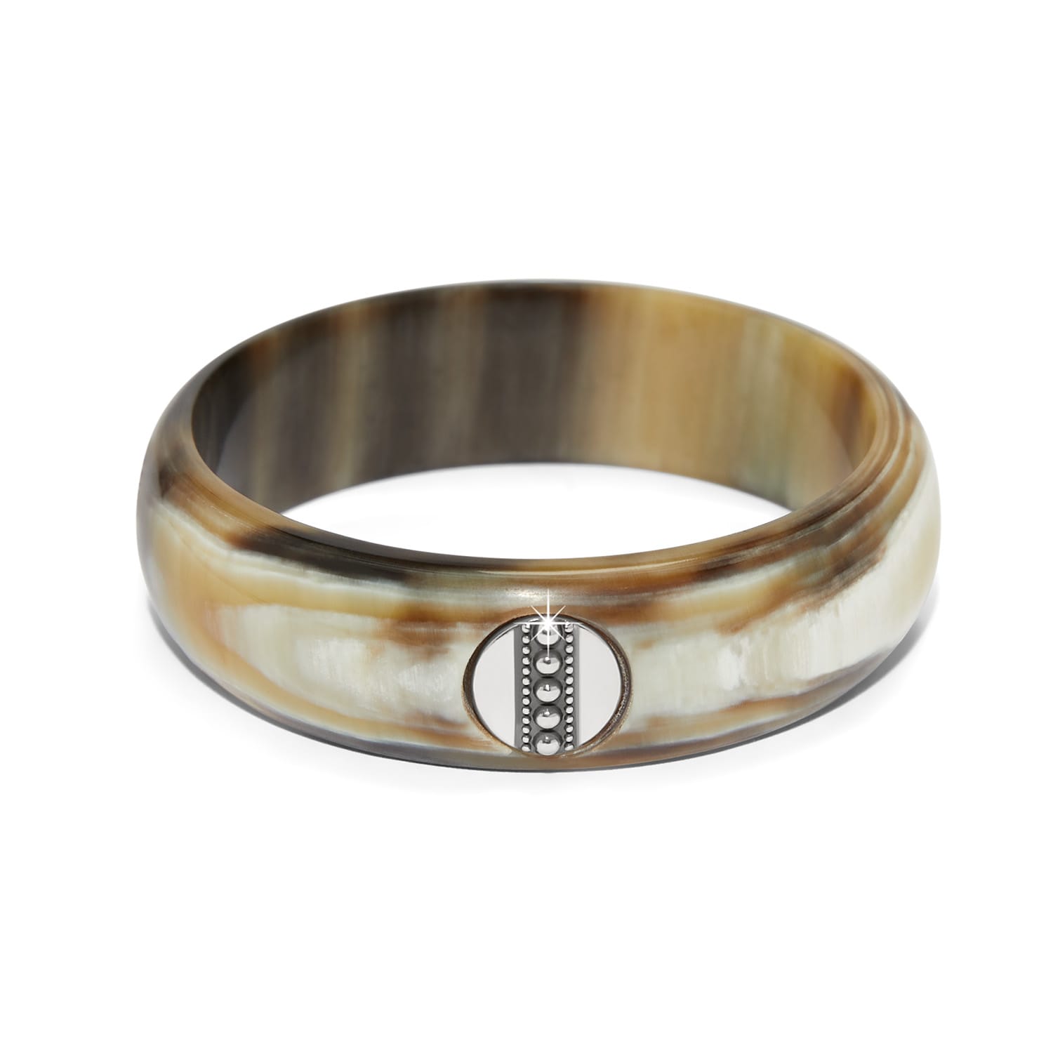 Pretty Tough Geo Horn Bangle - TresChicTexas