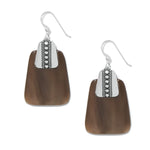 Pretty Tough Geo Horn French Wire Earrings - TresChicTexas