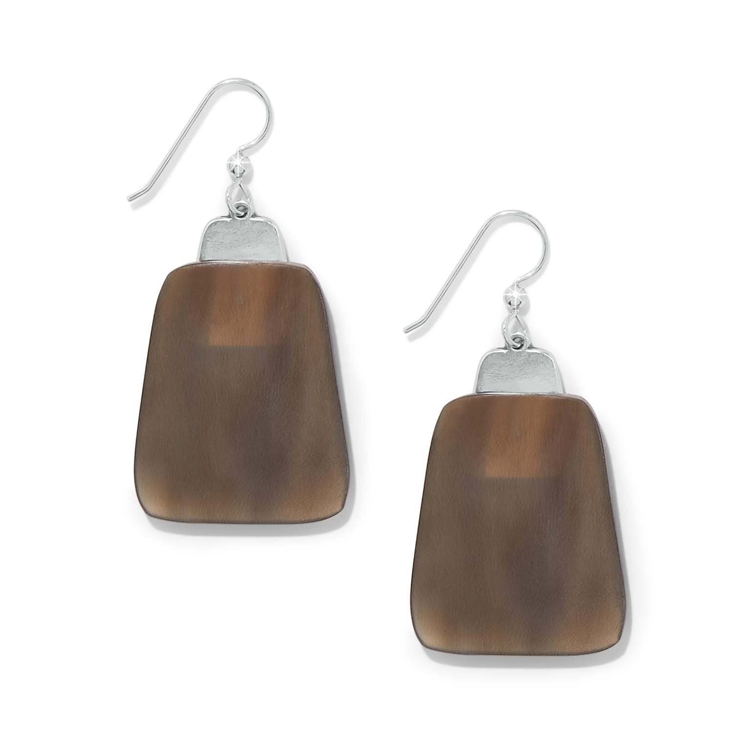 Pretty Tough Geo Horn French Wire Earrings - TresChicTexas